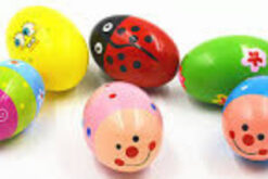 BỘ GÕ ĐỆM MARACAS HÌNH QUẢ TRỨNG BẰNG GỖ