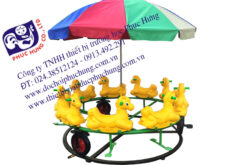 ĐU QUAY ĐẠP CHÂN TRÊN RAY 9 ĐẦU NGỰA- PH806B