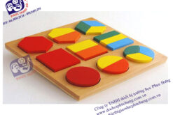 Bảng phân số hình học 3 - MS115