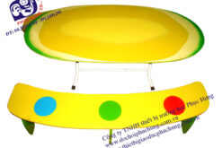 BỘ BÀN GHẾ HÌNH QUẢ ĐU ĐỦ-BG17