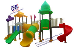 BỘ LIÊN HOÀN LÂU ĐÀI CẦU TRƯỢT XOẮN-PH158