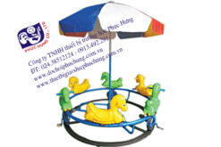 ĐU QUAY ĐẠP CHÂN TRÊN RAY 6 ĐẦU NGỰA-PH806A