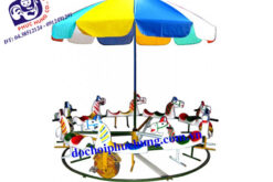 ĐU QUAY ĐẠP CHÂN TRÊN RAY 9 ĐẦU NGỰA- PH806B