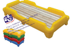 GIƯỜNG MẪU GIÁO KHUNG NHỰA-GPH15101