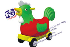 XE ĐẨY CÓ NHẠC CON GÀ TRỐNG-PH09901D