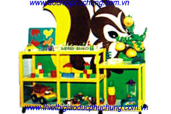 GIÁ NHỰA HÌNH CON SÓC-GH05