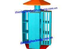 GIÁ THƯ VIỆN HÌNH TRỤ XOAY-GG76