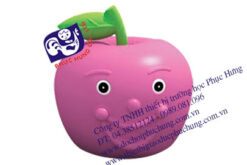 THÙNG RÁC HÌNH QUẢ TÁO-PHYQ2-08501