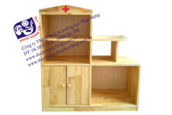 TỦ BÁC SỸ SỐ 1 GỖ THÔNG-GT03E