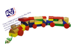 PHG70-ĐOÀN TẦU GỖ LẮP RÁP