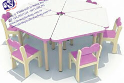 BỘ BÀN GHẾ HÌNH TAM GIÁC - BG55