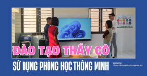 đào tạo sử dụng phòng học thông minh