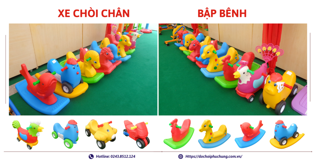 bập bênh, xe chòi chân